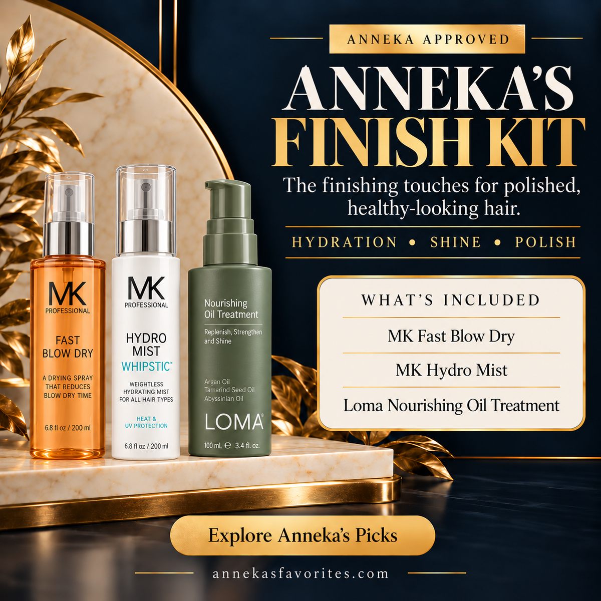 Anneka's Finish Kit